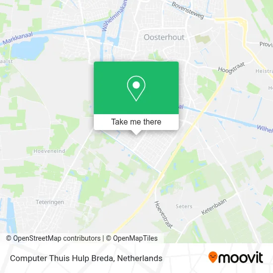 Computer Thuis Hulp Breda Karte