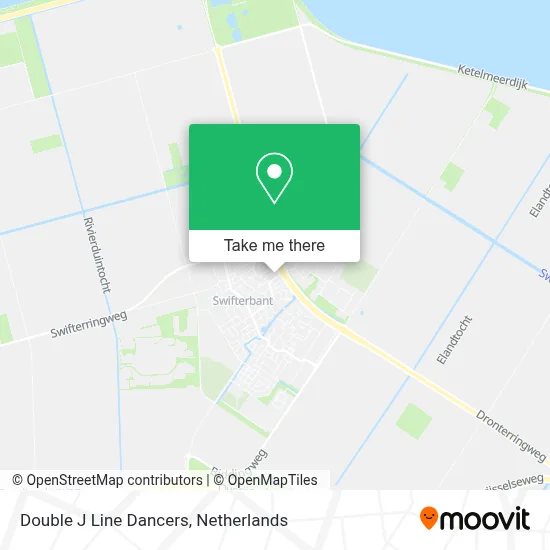 Double J Line Dancers map