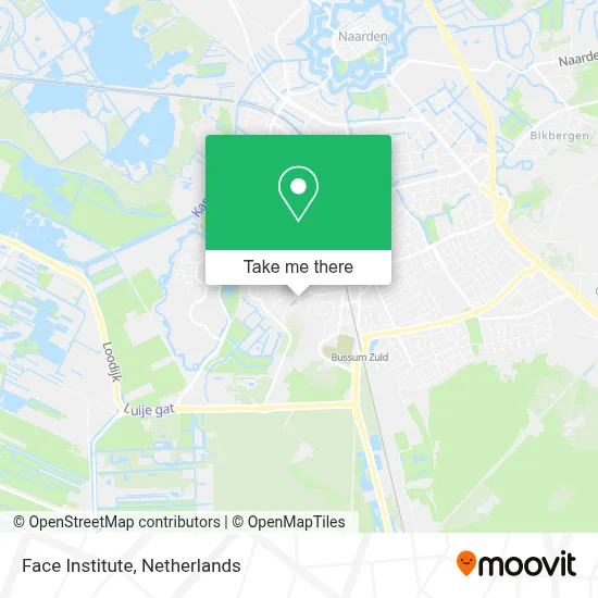 Face Institute map