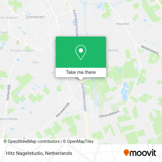 Hitz Nagelstudio map