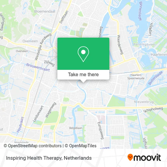 Inspiring Health Therapy map