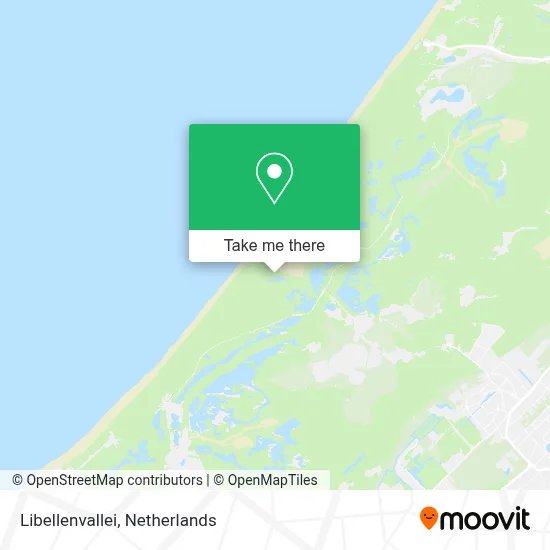 Libellenvallei map