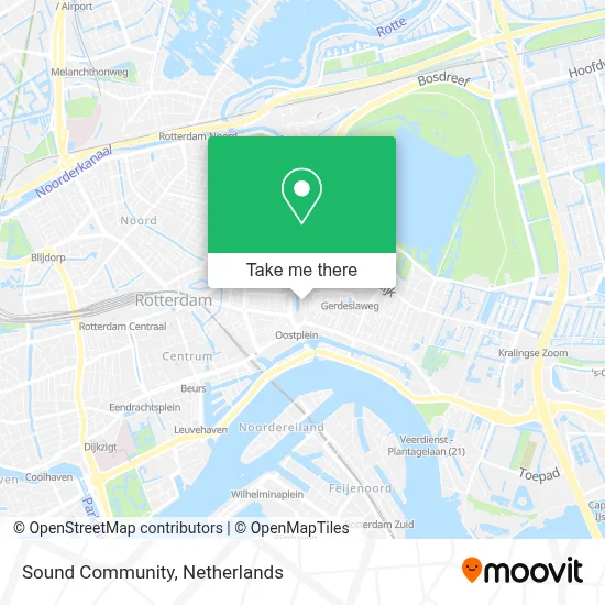 Sound Community map