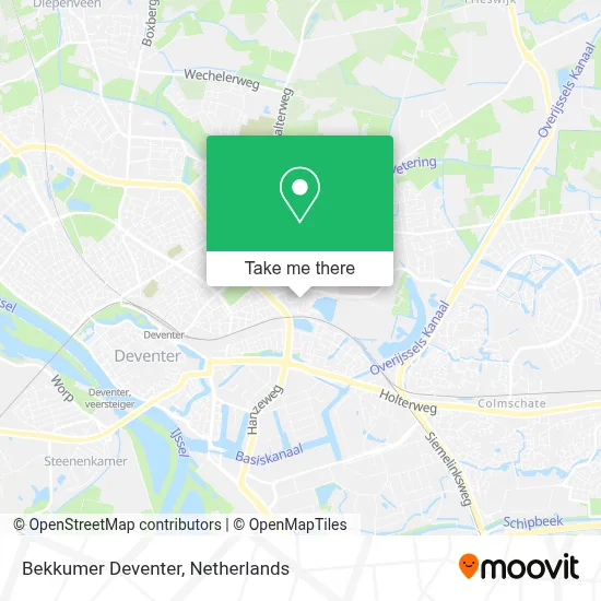 Bekkumer Deventer map