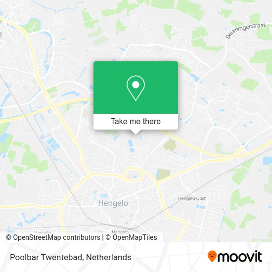 Poolbar Twentebad map