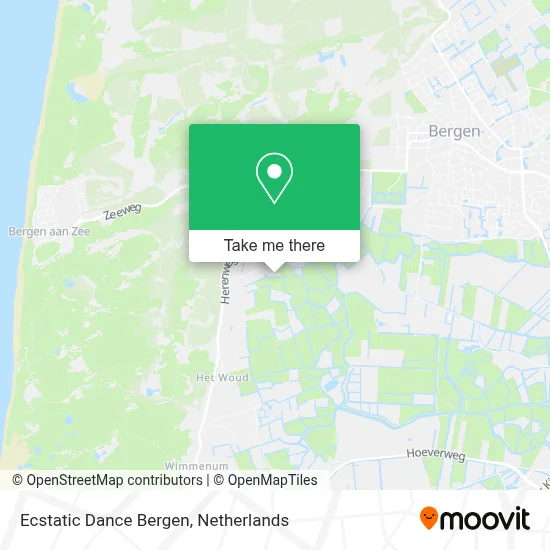 Ecstatic Dance Bergen map