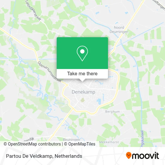 Partou De Veldkamp map