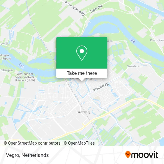 Vegro map