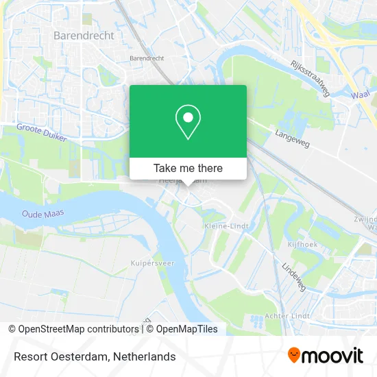 Resort Oesterdam map