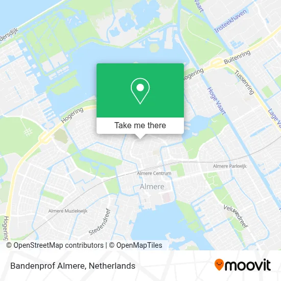 Bandenprof Almere map