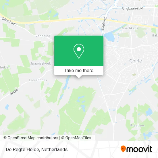 De Regte Heide map