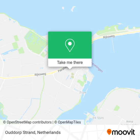 Ouddorp Strand map