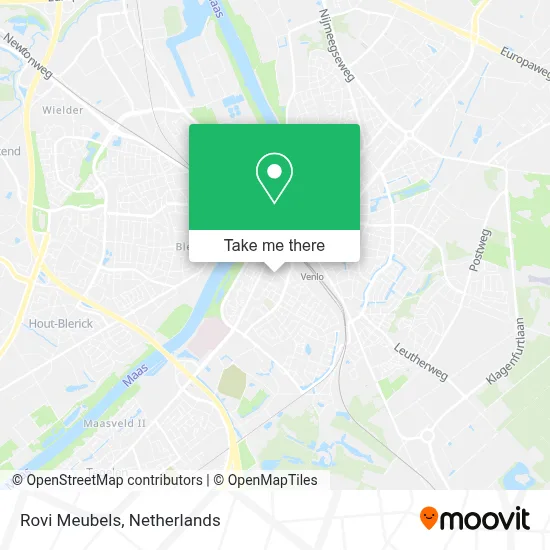 Rovi Meubels map