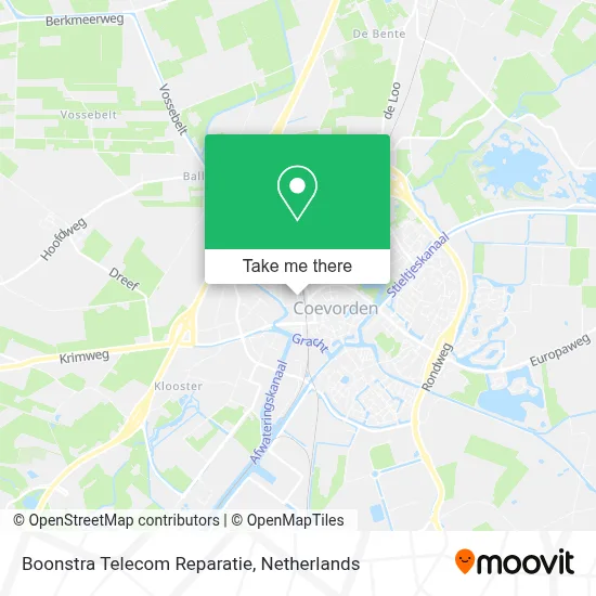 Boonstra Telecom Reparatie Karte