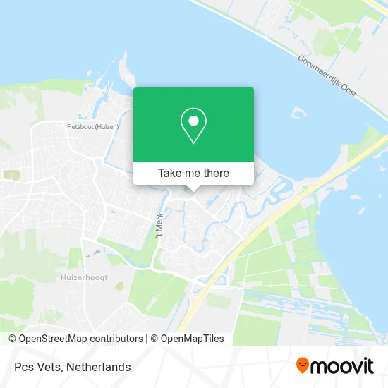 Pcs Vets map