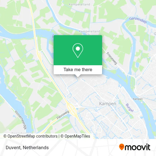 Duvent map