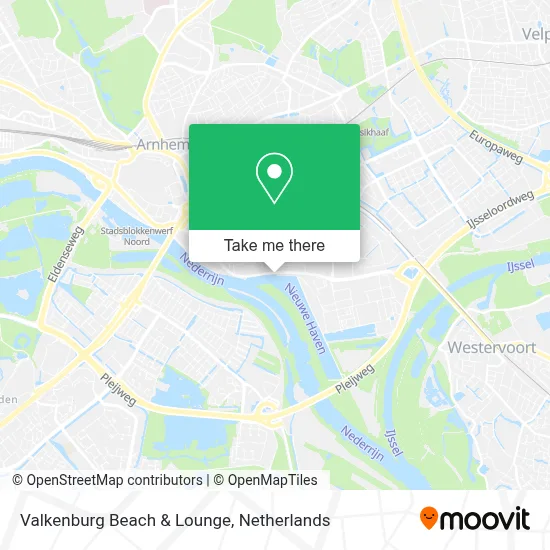 Valkenburg Beach & Lounge map