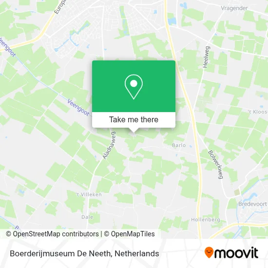Boerderijmuseum De Neeth map
