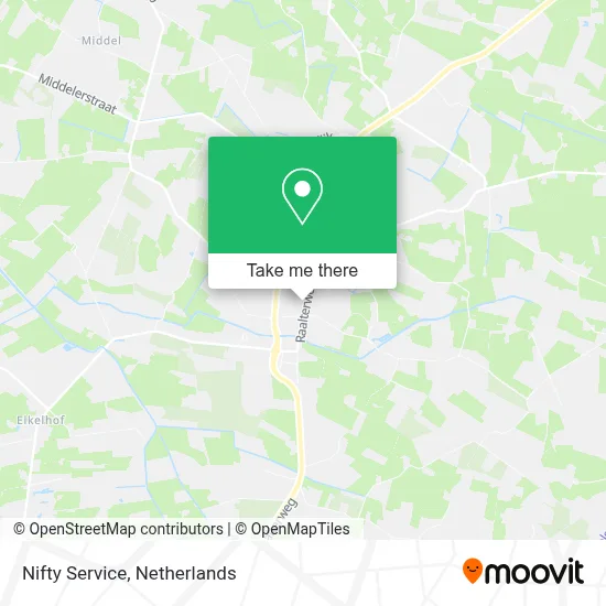 Nifty Service map
