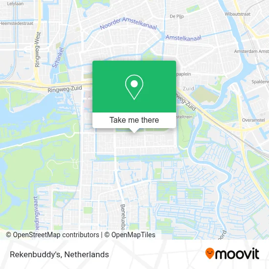 Rekenbuddy's map