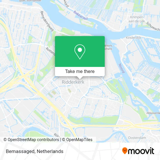 Bemassaged map