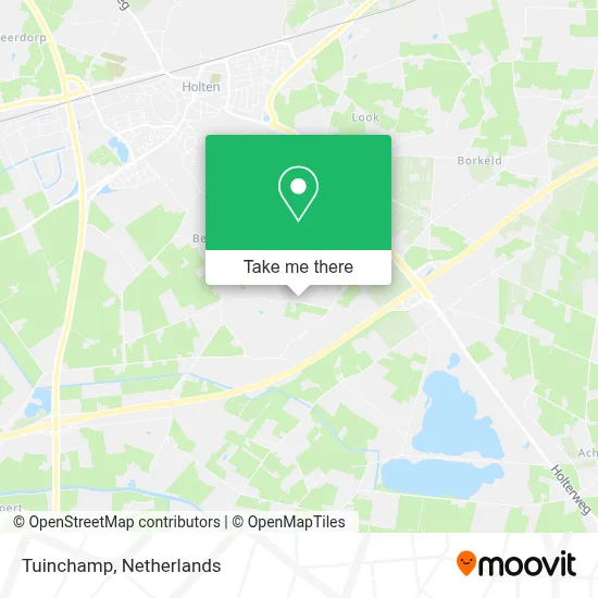 Tuinchamp map