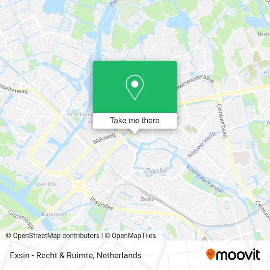 Exsin - Recht & Ruimte map