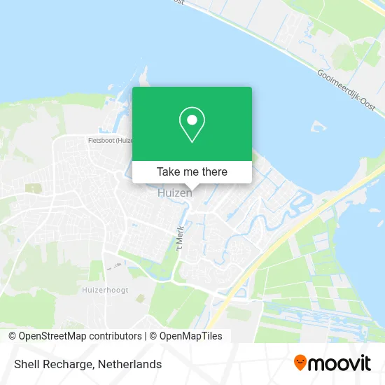Shell Recharge map
