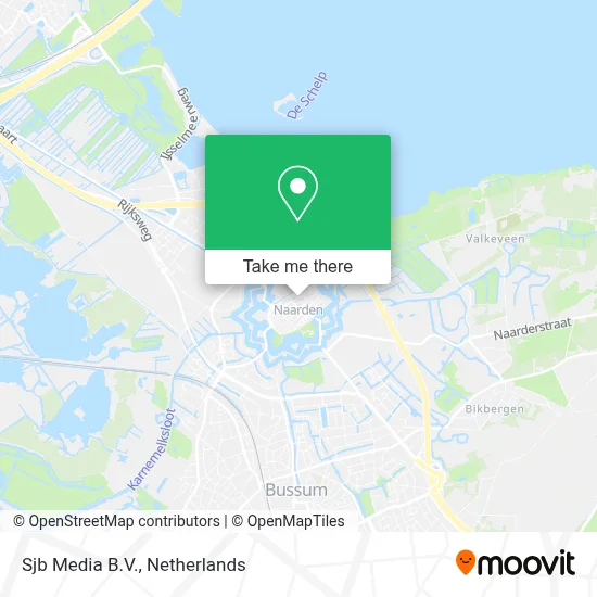 Sjb Media B.V. map