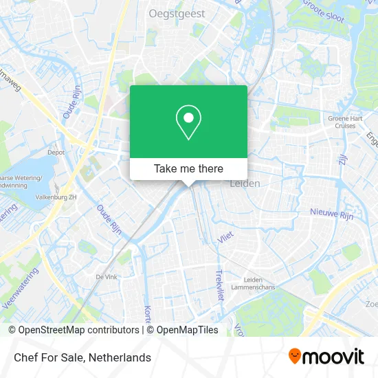 Chef For Sale map