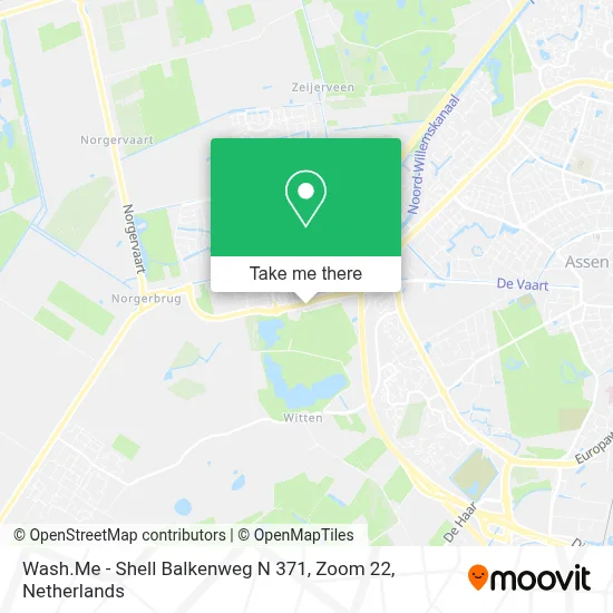 Wash.Me - Shell Balkenweg N 371, Zoom 22 map