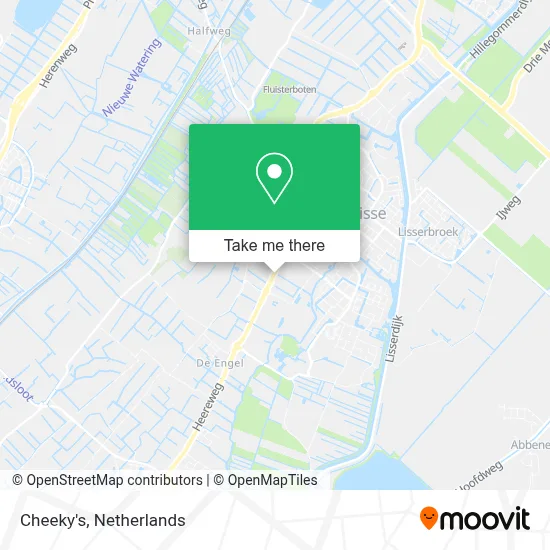 Cheeky's map