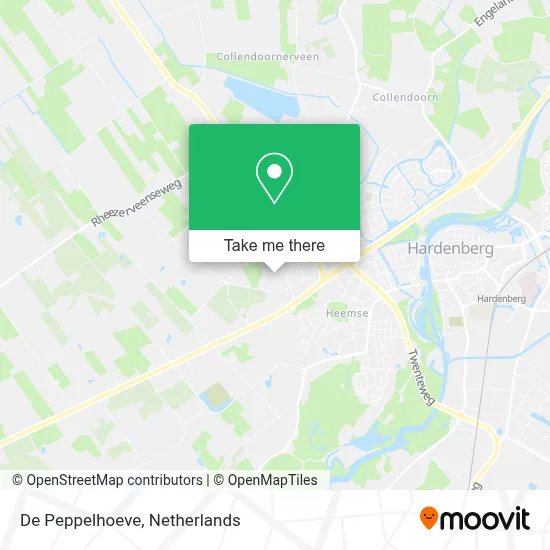 De Peppelhoeve map