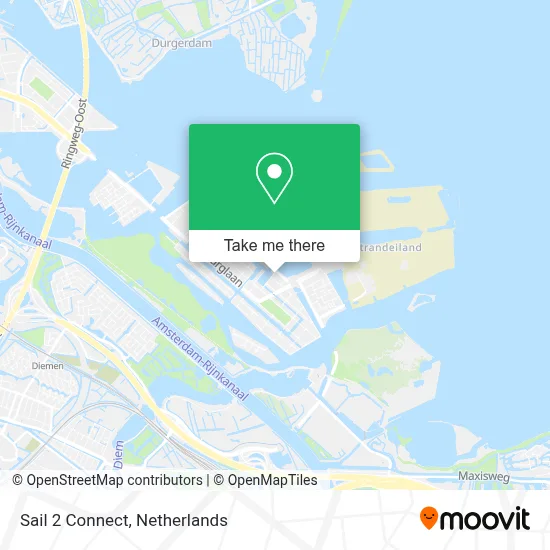 Sail 2 Connect map