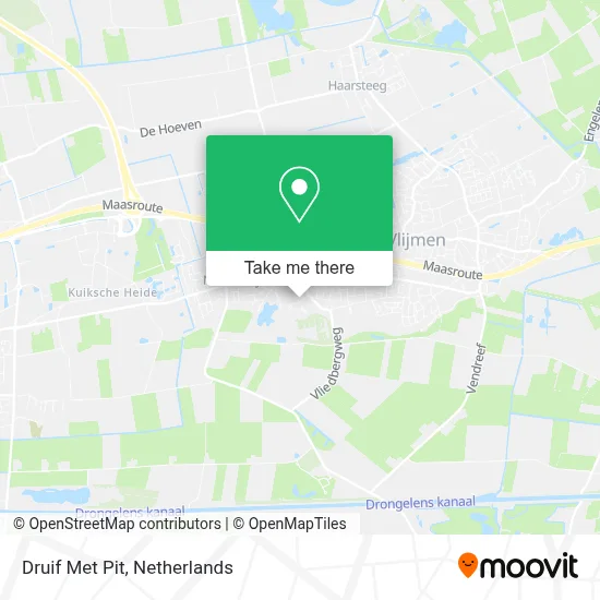 Druif Met Pit map