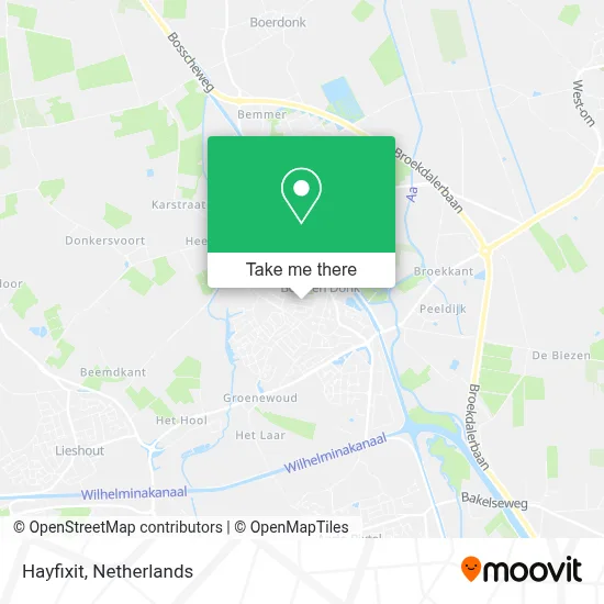 Hayfixit map