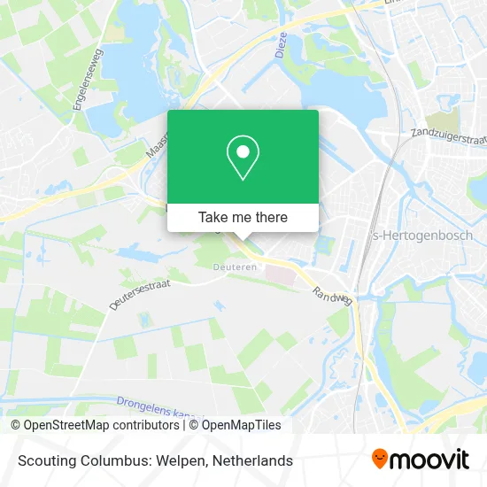 Scouting Columbus: Welpen map