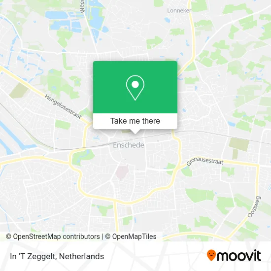 In 'T Zeggelt map