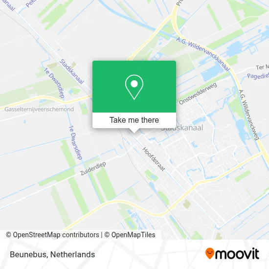 Beunebus map