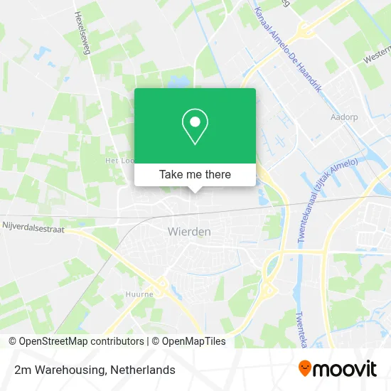 2m Warehousing map