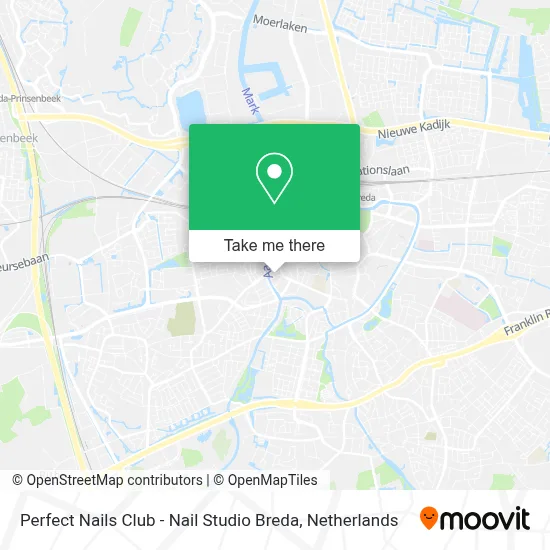 Perfect Nails Club - Nail Studio Breda map