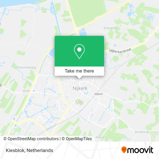 Kiesblok map