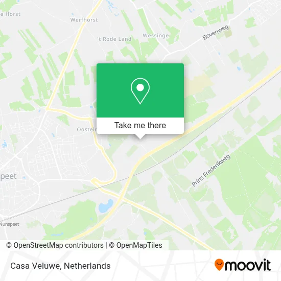 Casa Veluwe map