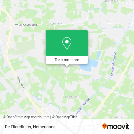 De Flierefluiter map