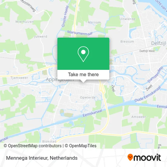 Mennega Interieur map