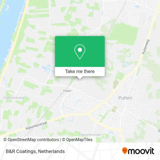 B&R Coatings map