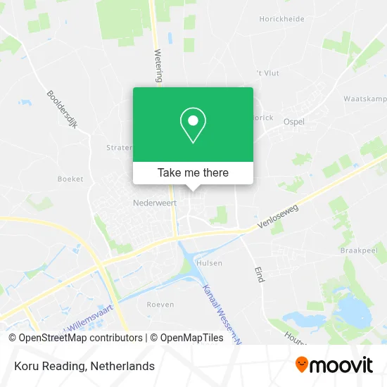 Koru Reading map