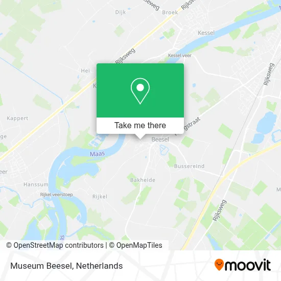Museum Beesel map