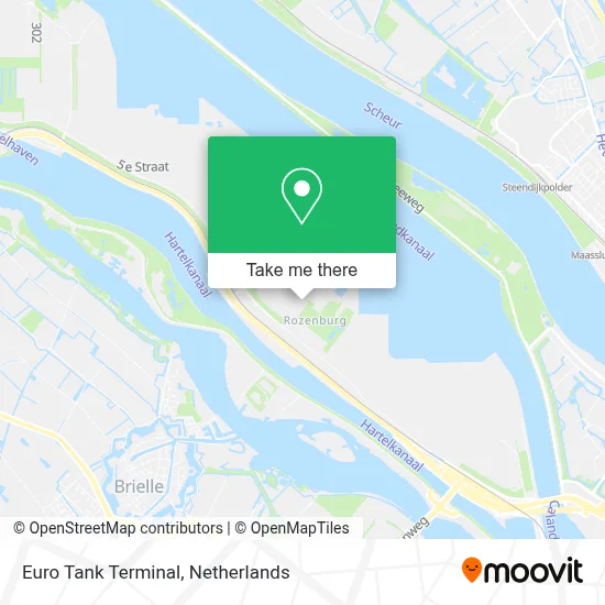 Euro Tank Terminal map