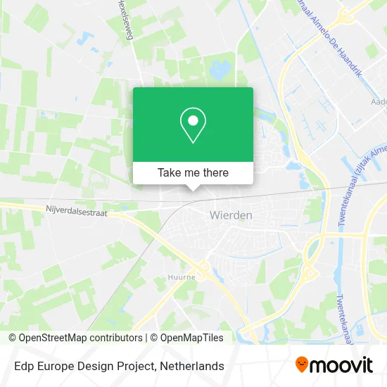 Edp Europe Design Project map
